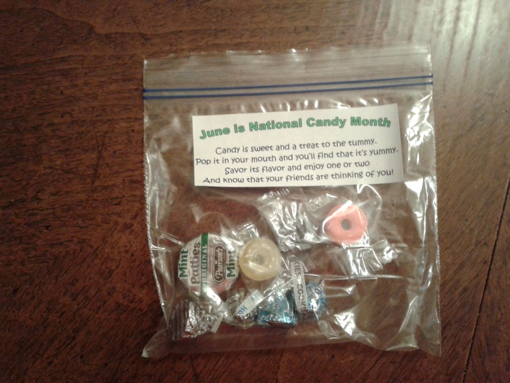 Candy in baggie