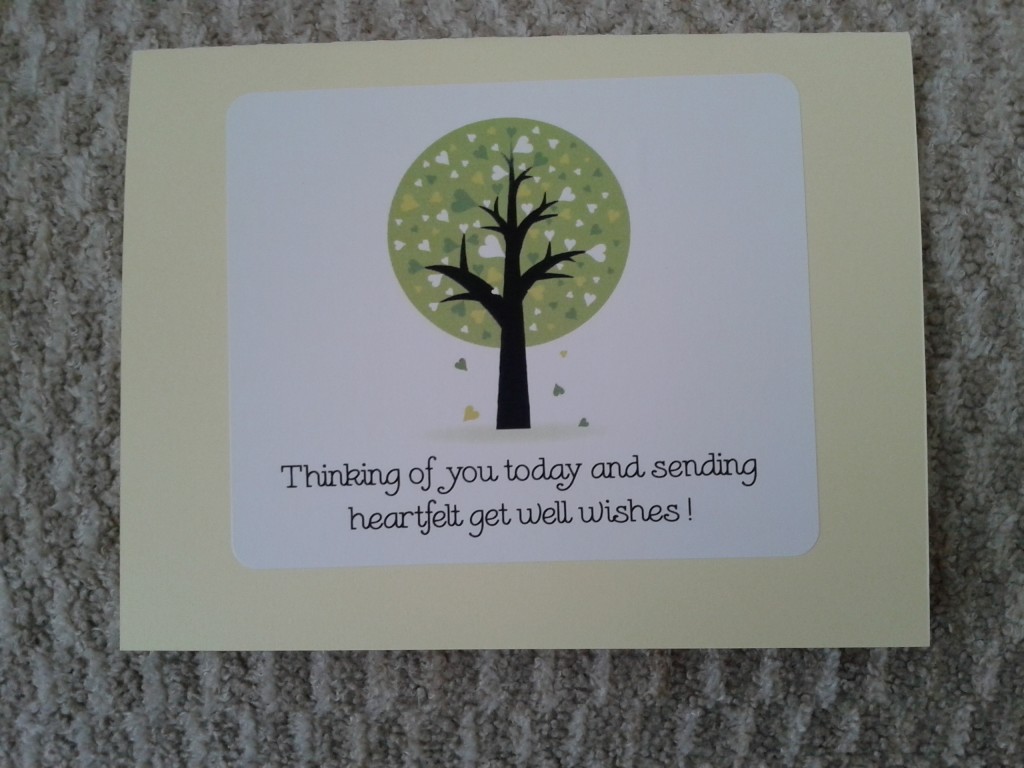Card get well outside