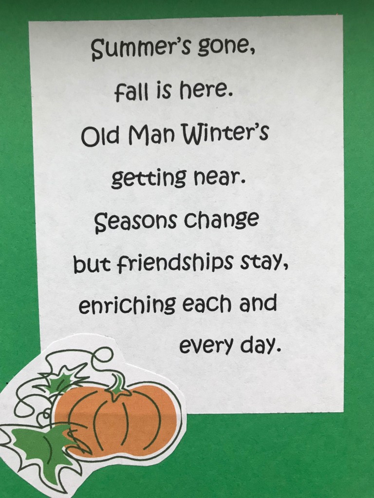 Fall card